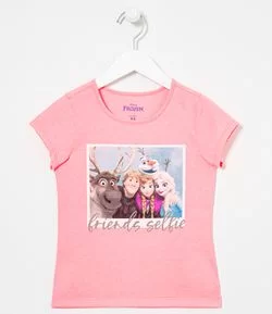 Blusa Infantil Frozen - Tam 2 a 10 anos