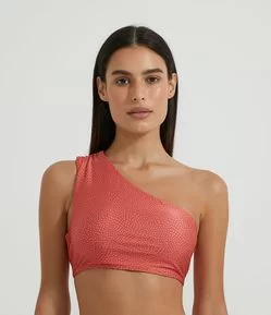 Biquíni Top Ombro Só Estampa Poá