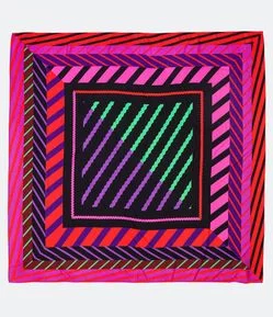 Canga em Viscose com Estampa Étnica