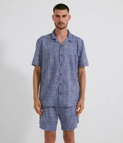 Pijama Americano com Botões