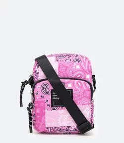 Bolsa Transversal Estampada