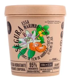 Manteiga Hidrante Desodorante Corporal Segura essa Marimba Extrato de Flor de Maracuja Lola Cosmetics