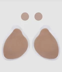 Sutiã Básico Push Up  Invisível Colante em Poliester Liso Trifil