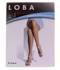 Meia Calça Loba Clássica Dedos Livres Fio 15 Lupo