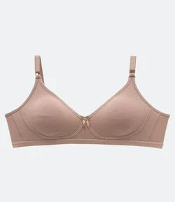 Sutiã Básico em Cotton sem Bojo e Aro DelRio