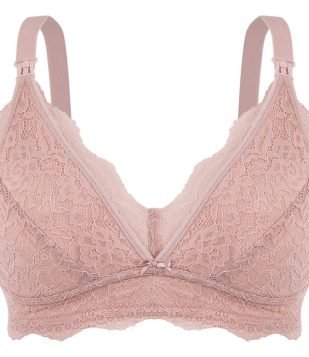 Sutiã Amamentação sem Bojo e sem Aro em Renda Maternity - Taça B