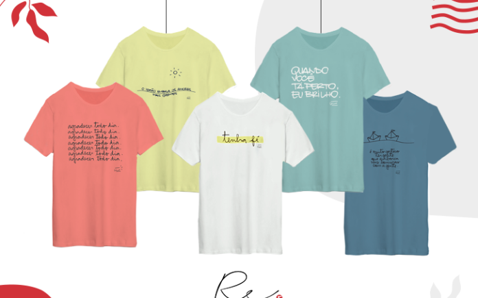 Sua peça em Re Malha com as mensagens que queremos espalhar pelo mundo!