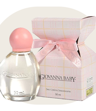Deo Colônia Rosa Giovanna Baby