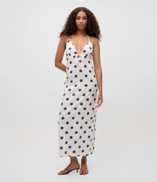 Blazer em Suede com Lapela e Bolsos Laterais Bege