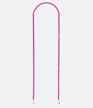  Cordinha De Óculos em Corrente Rosa 