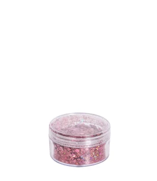 GLITTER EM PÓ ALCHEMIA ROSA HOLOGRÁFICO 20ML