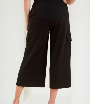 CALÇA MALHA PANTACOURT CARGO - PRETO