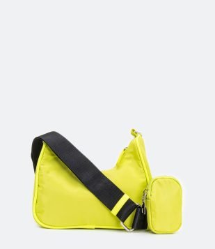  Bolsa Transversal Mini Bag com Porta Moedas Verde 