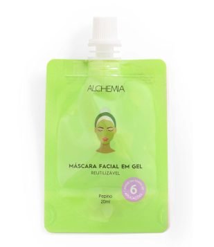  Máscara Facial em Gel Verde KIT 