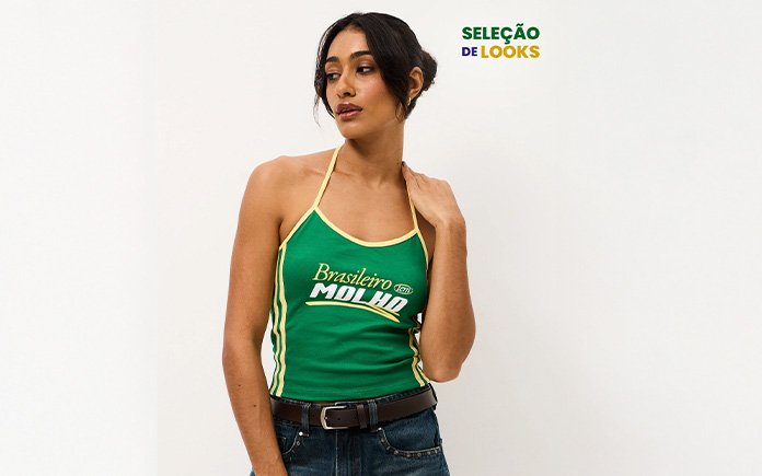 Looks verde, amarelo e azul: ideias para torcer e entregar estilo