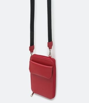  Bolsa Mini Bag com Bolso Frontal 