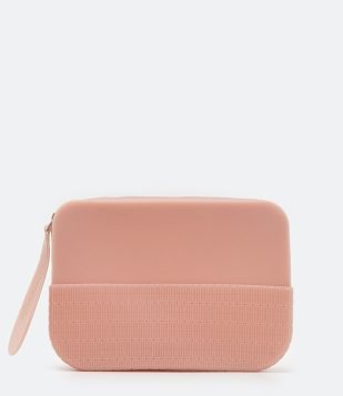 BOLSA CLUTCH PEQUENA DE MÃO MELISSA ROSA