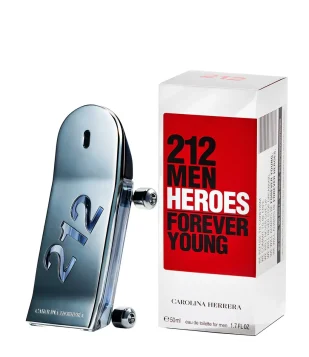 PERFUME MASCULINO CAROLINA HERRERA 212 HEROES EAU DE TOILETTE 50ML