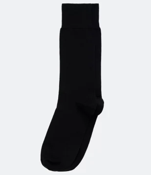 MEIA CANO LONGO SOCIAL LISA SELENE PRETO