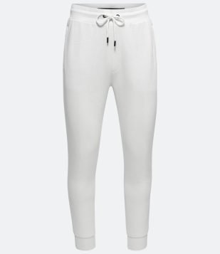  Calça Jogger em Moletom com Bolsos Branco 