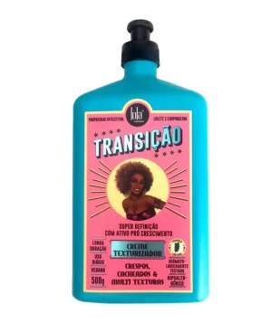 CREME CAPILAR TEXTURIZADOR TRANSIÇÃO LOLA COSMETICS 500G