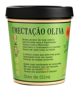 MÁSCARA CAPILAR LOLA UMECTAÇÃO OLIVA 200G