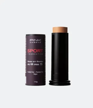 BASE EM BASTÃO COM PROTETOR SOLAR FPS44 PINK CHEEKS BEGE MÉDIO