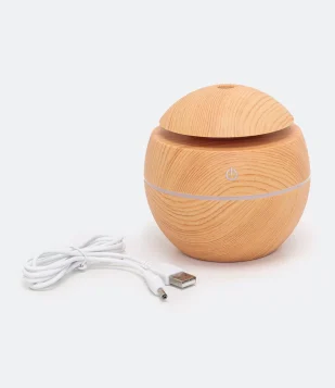 UMIDIFICADOR DE AMBIENTE COR MADEIRA CLARA ALCHEMIA MARROM