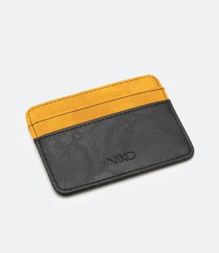 CARTEIRA PORTA CARTÃO AMARELO