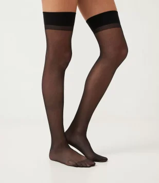 MEIA CALÇA 7/8 EM POLIAMIDA FIO 15 PRETO