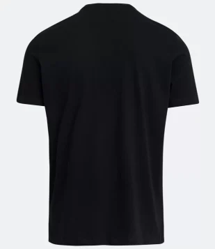 CAMISETA SLIM BÁSICA EM ALGODÃO MANGA CURTA PRETO