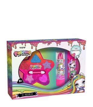 Kit maquiagem infantil de Maquiagem Poopsie Surprise View Multicores