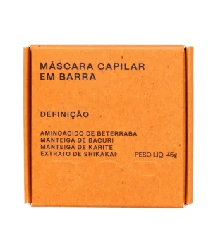 Máscara Capilar Definição Para Cabelos Cacheados E Crespos 45g - B.O.B 45g