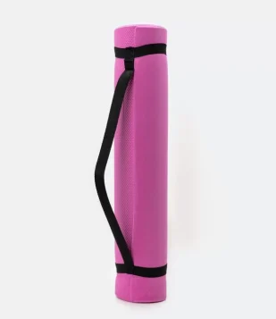 TAPETE DE YOGA EM EVA COM ALÇA ROSA