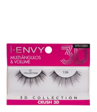 CÍLIOS POSTIÇOS I ENVY 3D COLLECTION KISS 138