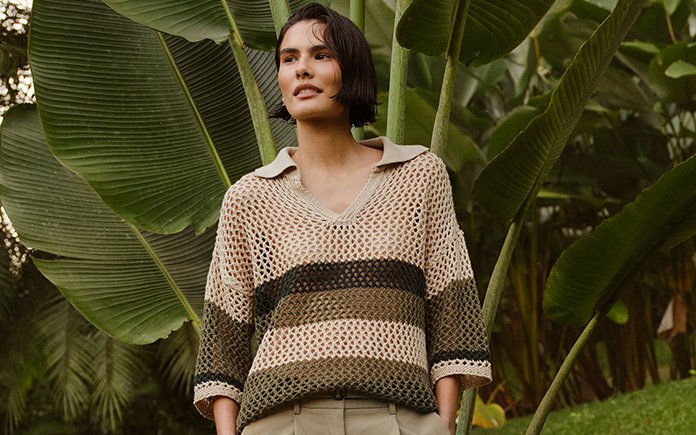 Looks de crochê voltam com tudo na primavera verão