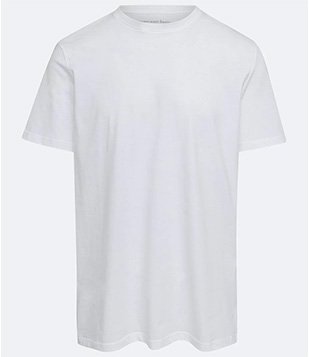 CAMISETA COMFORT BÁSICA EM ALGODÃO COM MANGA CURTA BRANCO