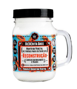 Máscara De Nutrição Lola Be(M)Dita Ghee Rescontrução Papaya E Queratina Vegetal 350g