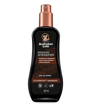 Óleo Bronzeador Solar Australian Gold Bronzing Intensifier Dry Oil 237ml