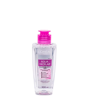 Água Micelar L'Oréal Paris Solução de Limpeza 5 em 1 100ml