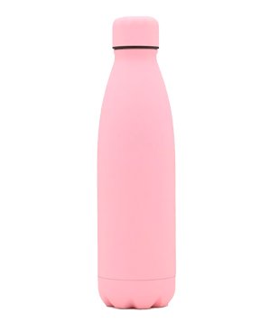 Garrafa Térmica em Metal Emborrachada Capacidade 750ml Rosa
