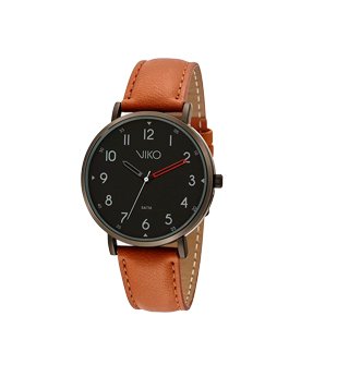 Relógio Viko Analógico com Pulseira em Couro e Caixa em Metal U