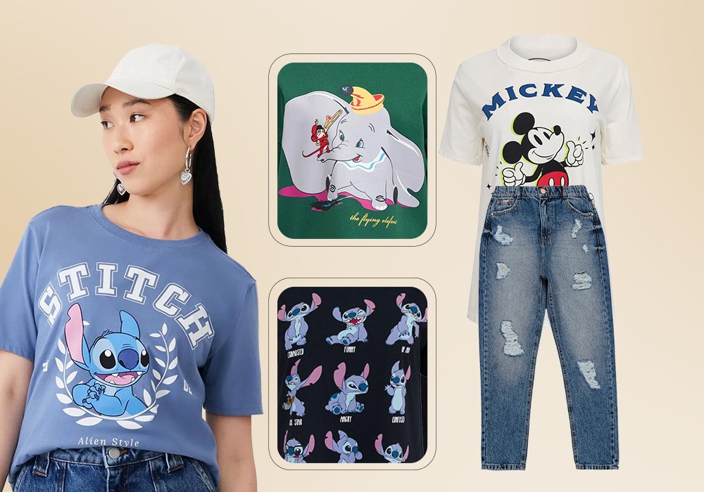 calça jeans, camiseta estampada e boné branco