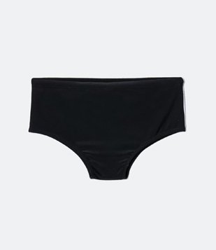Sunga Boxer com Viés na Lateral Preto