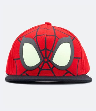 Boné Infantil Estampa Homem Aranha - Tam U Vermelho