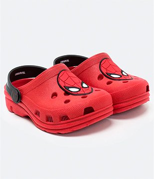 Sandália Babuche Infantil Estampa Homem Aranha