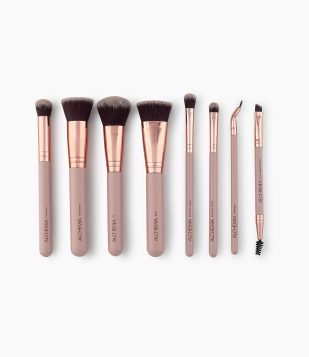 Conjunto de Pinceis de Maquiagem + Nécessaire Alchemia Bronze