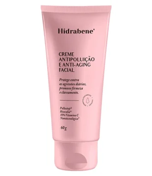Creme Antipoluição Anti-Aging Facial - Hidrabene 60g