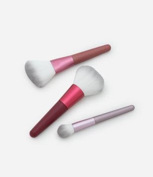 Kit 03 Mini Pincéis para Maquiagem Alchemia KIT