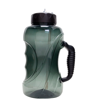 Garrafa em Plástico com Alça Capacidade 1,5L Get Over Preto